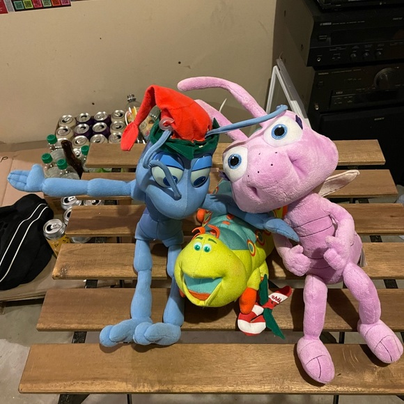 Disney’s Bug’s Life, Flik, Dot and Heimlich - Picture 5 of 6